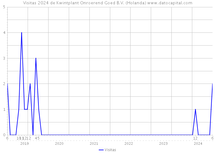 Visitas 2024 de Kwintplant Onroerend Goed B.V. (Holanda) 