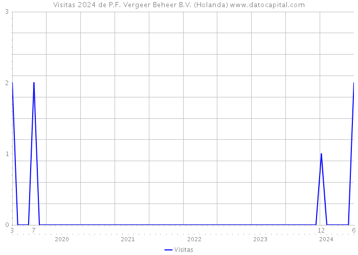 Visitas 2024 de P.F. Vergeer Beheer B.V. (Holanda) 