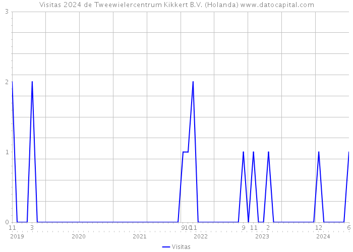 Visitas 2024 de Tweewielercentrum Kikkert B.V. (Holanda) 