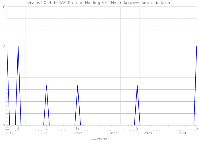 Visitas 2024 de R.W. Kruithof Holding B.V. (Holanda) 