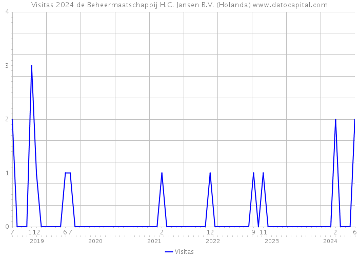 Visitas 2024 de Beheermaatschappij H.C. Jansen B.V. (Holanda) 