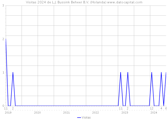 Visitas 2024 de L.J. Bussink Beheer B.V. (Holanda) 