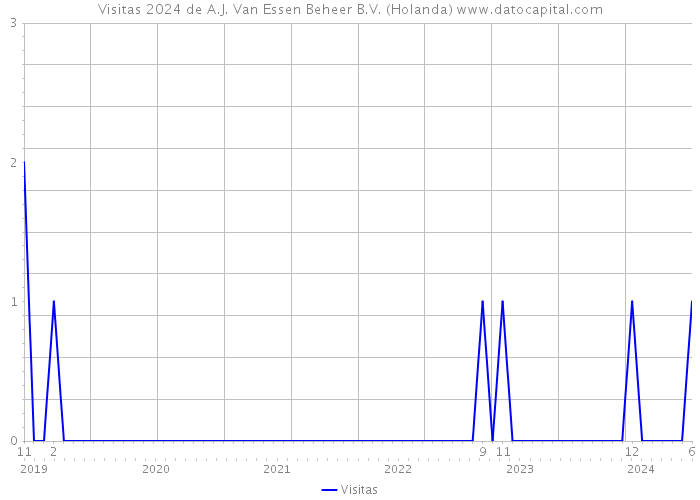 Visitas 2024 de A.J. Van Essen Beheer B.V. (Holanda) 