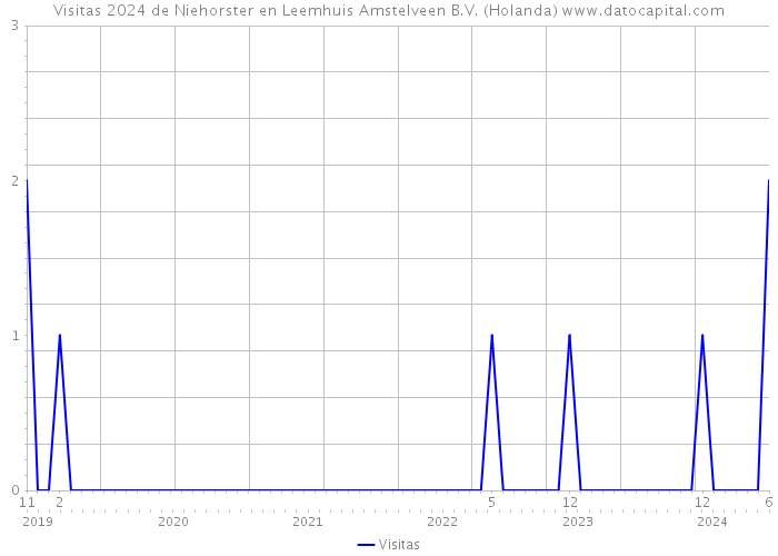 Visitas 2024 de Niehorster en Leemhuis Amstelveen B.V. (Holanda) 