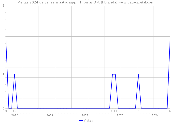 Visitas 2024 de Beheermaatschappij Thomas B.V. (Holanda) 