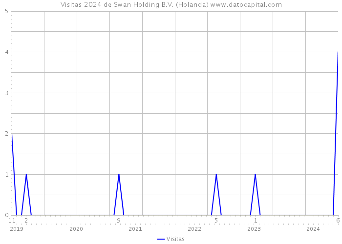 Visitas 2024 de Swan Holding B.V. (Holanda) 