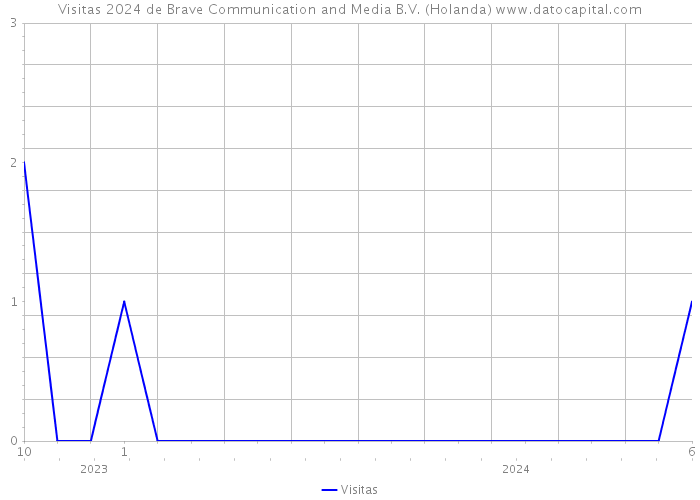 Visitas 2024 de Brave Communication and Media B.V. (Holanda) 