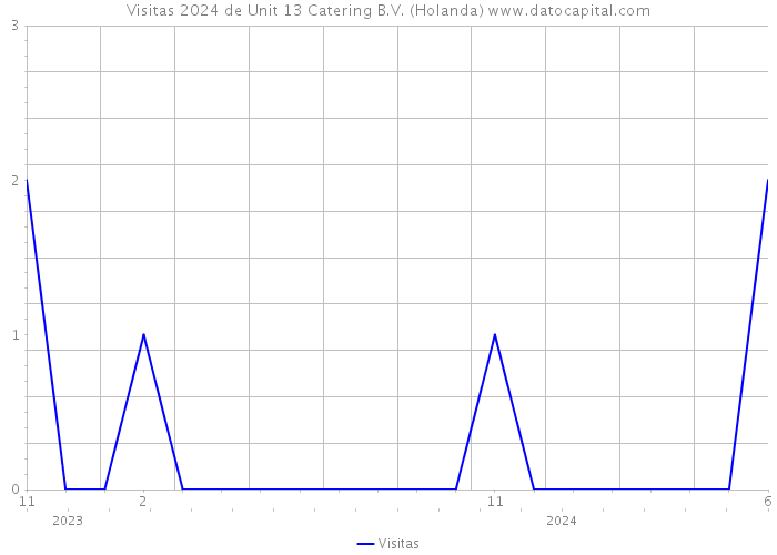 Visitas 2024 de Unit 13 Catering B.V. (Holanda) 