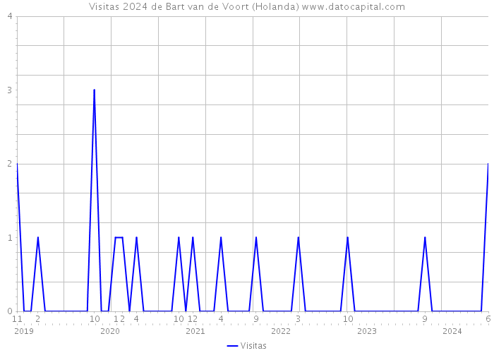 Visitas 2024 de Bart van de Voort (Holanda) 