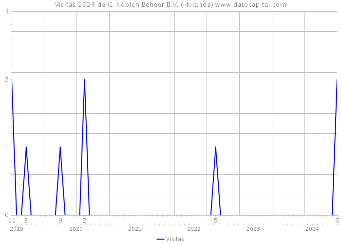 Visitas 2024 de G. Koolen Beheer B.V. (Holanda) 