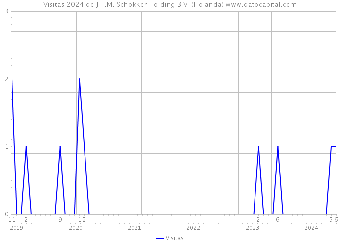 Visitas 2024 de J.H.M. Schokker Holding B.V. (Holanda) 