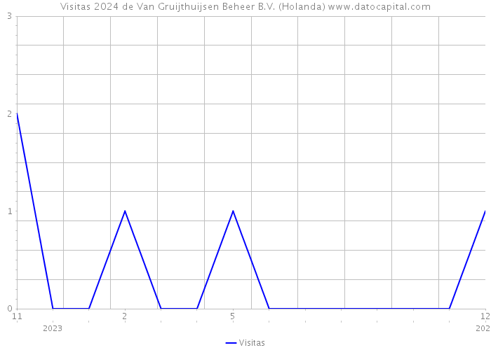 Visitas 2024 de Van Gruijthuijsen Beheer B.V. (Holanda) 