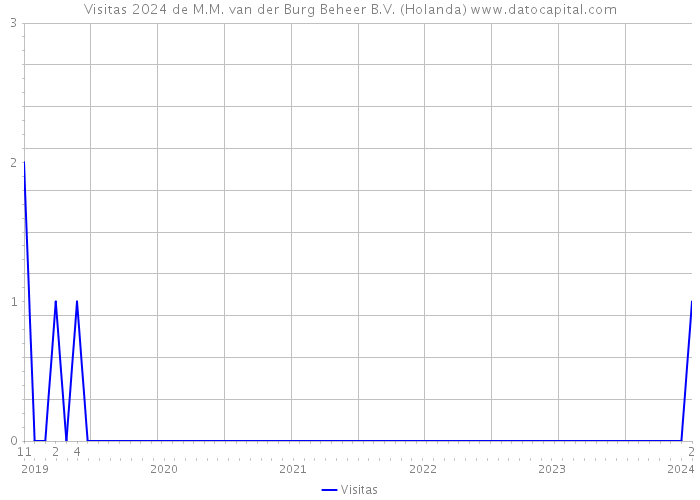 Visitas 2024 de M.M. van der Burg Beheer B.V. (Holanda) 