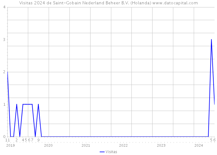 Visitas 2024 de Saint-Gobain Nederland Beheer B.V. (Holanda) 