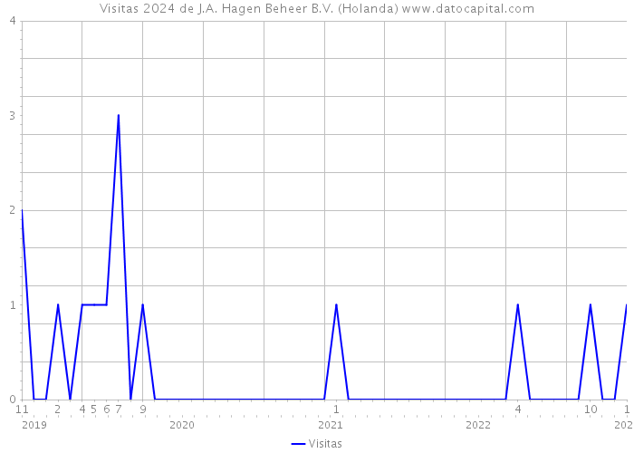 Visitas 2024 de J.A. Hagen Beheer B.V. (Holanda) 