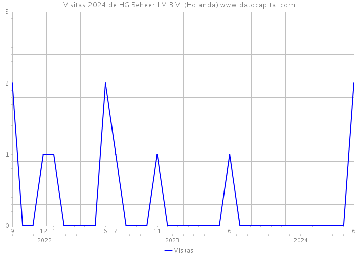 Visitas 2024 de HG Beheer LM B.V. (Holanda) 