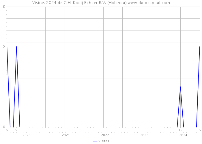 Visitas 2024 de G.H. Kooij Beheer B.V. (Holanda) 