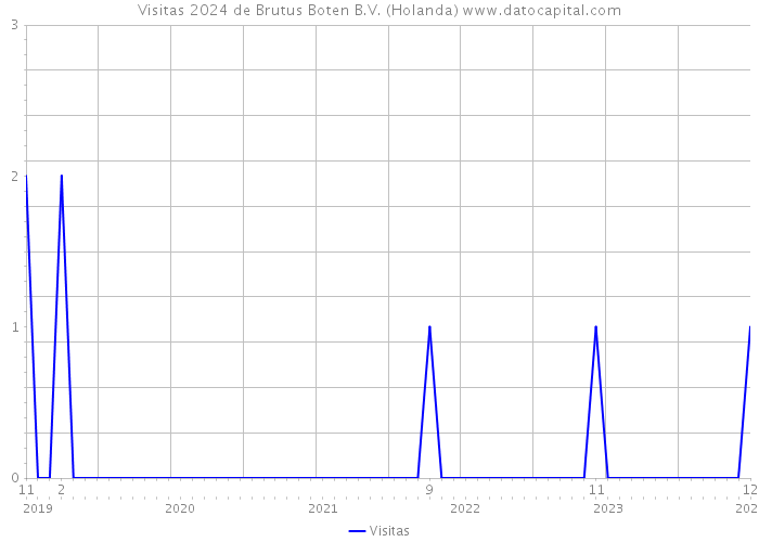 Visitas 2024 de Brutus Boten B.V. (Holanda) 