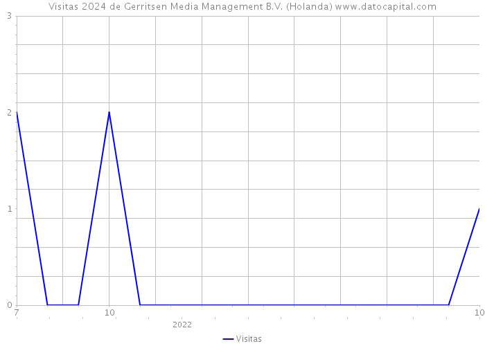 Visitas 2024 de Gerritsen Media Management B.V. (Holanda) 