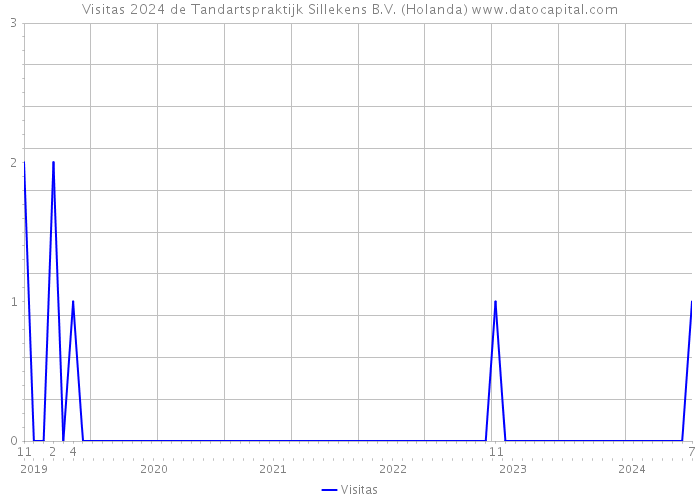 Visitas 2024 de Tandartspraktijk Sillekens B.V. (Holanda) 