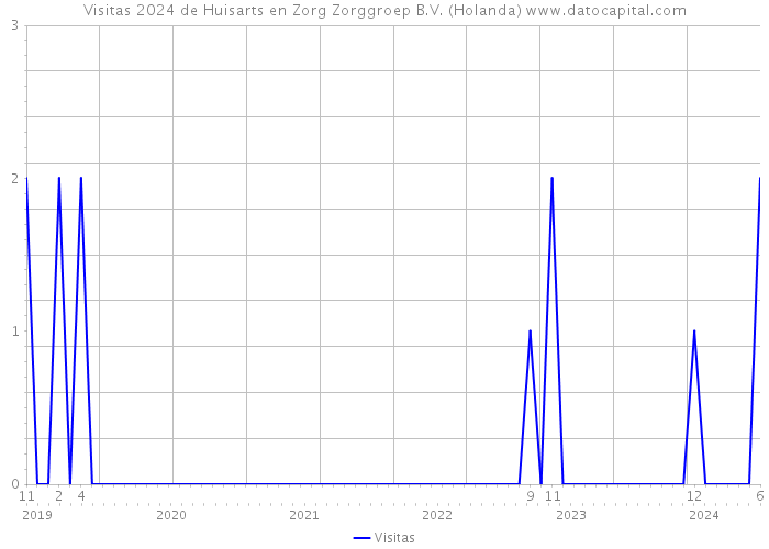 Visitas 2024 de Huisarts en Zorg Zorggroep B.V. (Holanda) 