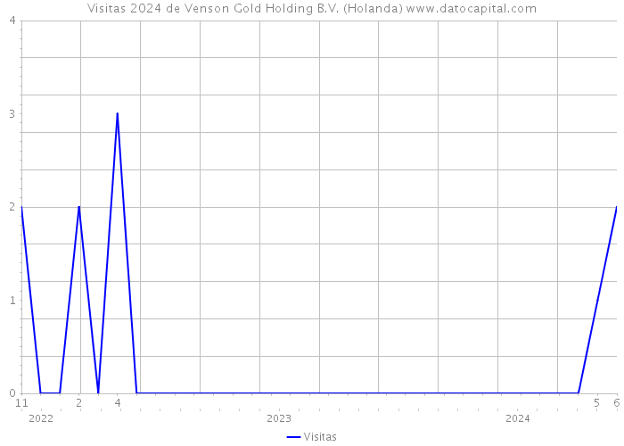 Visitas 2024 de Venson Gold Holding B.V. (Holanda) 