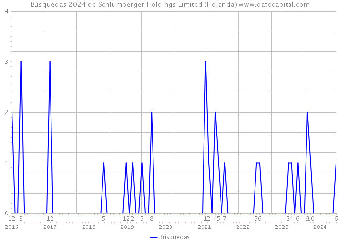 Búsquedas 2024 de Schlumberger Holdings Limited (Holanda) 