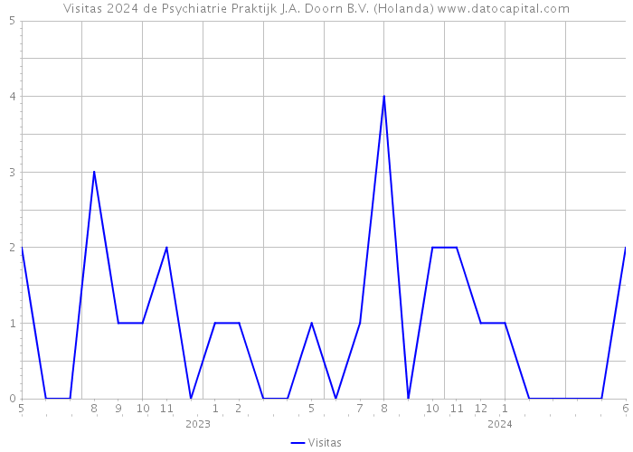 Visitas 2024 de Psychiatrie Praktijk J.A. Doorn B.V. (Holanda) 