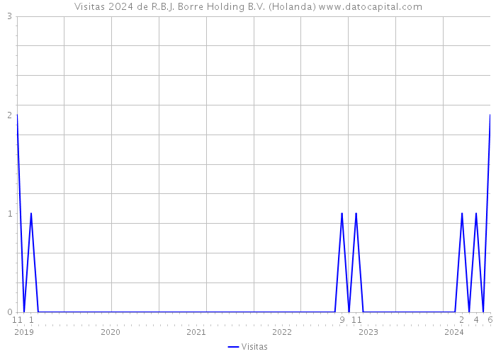 Visitas 2024 de R.B.J. Borre Holding B.V. (Holanda) 