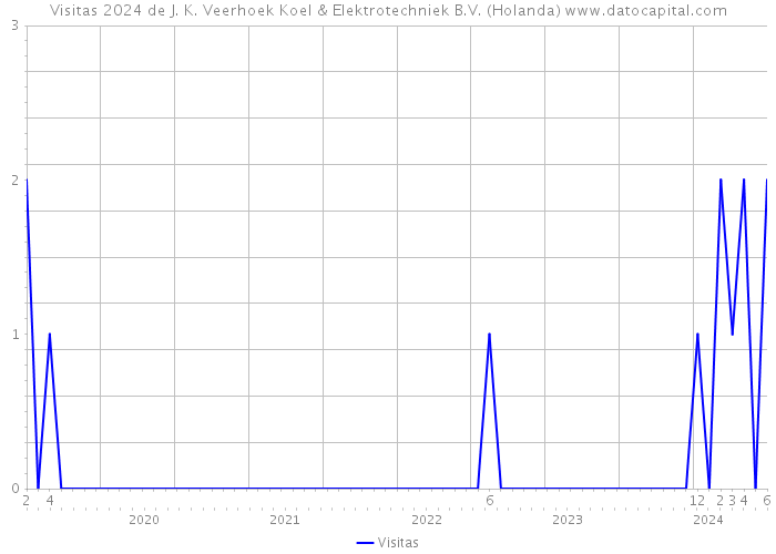 Visitas 2024 de J. K. Veerhoek Koel & Elektrotechniek B.V. (Holanda) 