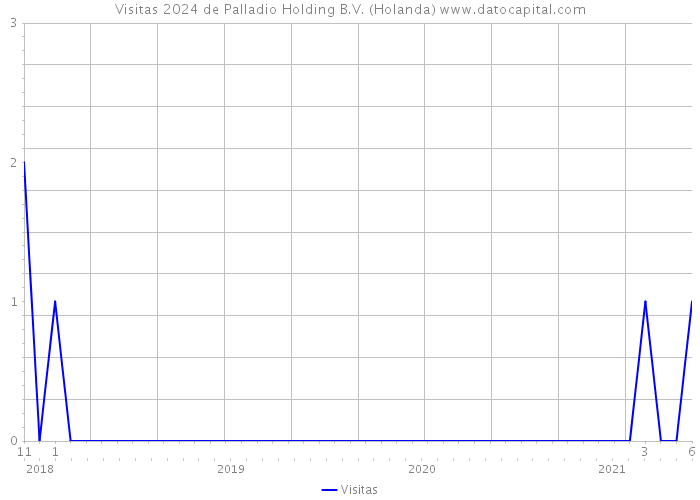 Visitas 2024 de Palladio Holding B.V. (Holanda) 