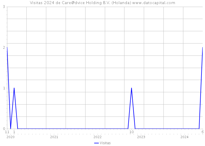 Visitas 2024 de Care@dvice Holding B.V. (Holanda) 