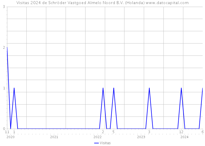 Visitas 2024 de Schröder Vastgoed Almelo Noord B.V. (Holanda) 