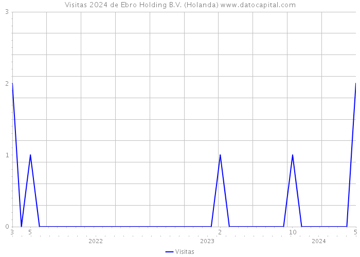 Visitas 2024 de Ebro Holding B.V. (Holanda) 