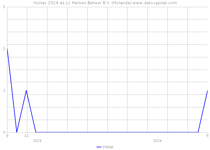 Visitas 2024 de J.J. Heinen Beheer B.V. (Holanda) 