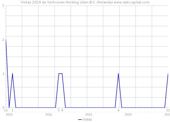 Visitas 2024 de Verhoeven Holding Uden B.V. (Holanda) 