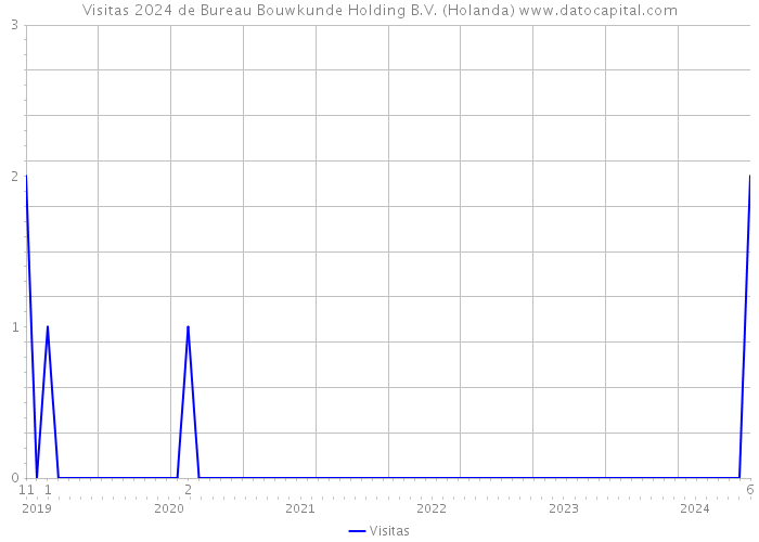 Visitas 2024 de Bureau Bouwkunde Holding B.V. (Holanda) 