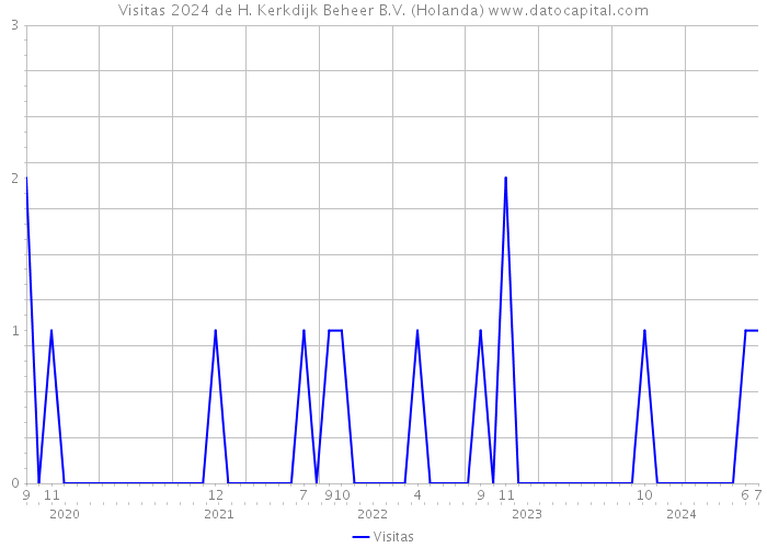 Visitas 2024 de H. Kerkdijk Beheer B.V. (Holanda) 