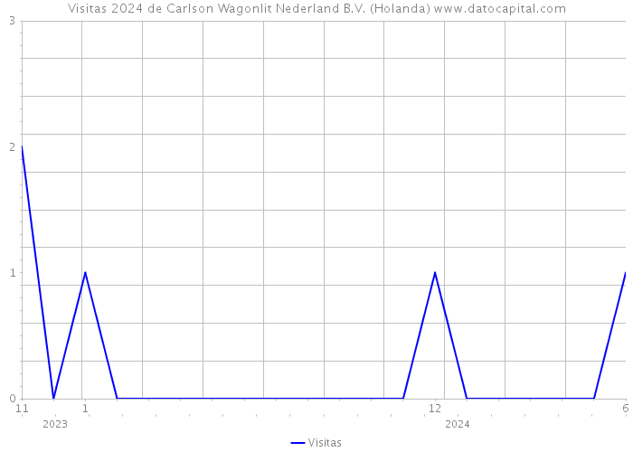 Visitas 2024 de Carlson Wagonlit Nederland B.V. (Holanda) 