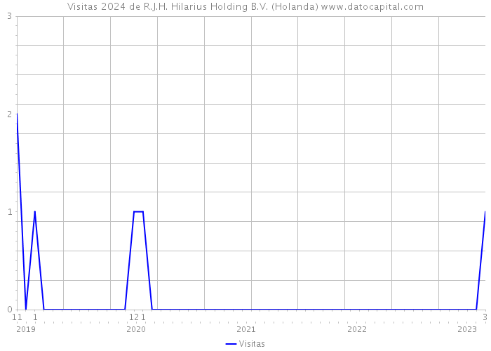 Visitas 2024 de R.J.H. Hilarius Holding B.V. (Holanda) 