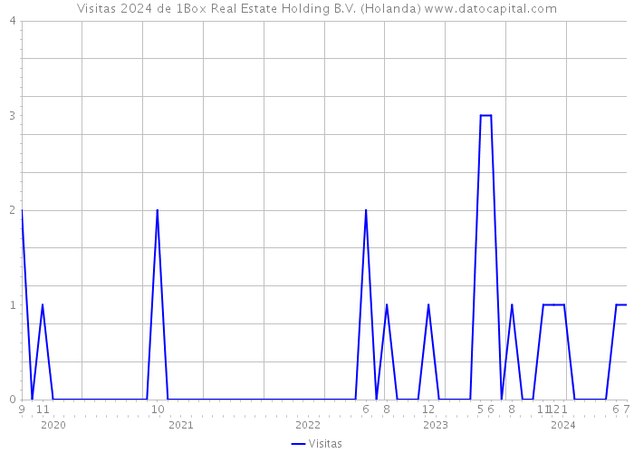 Visitas 2024 de 1Box Real Estate Holding B.V. (Holanda) 