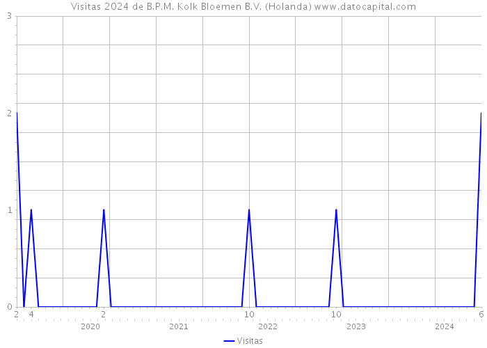 Visitas 2024 de B.P.M. Kolk Bloemen B.V. (Holanda) 