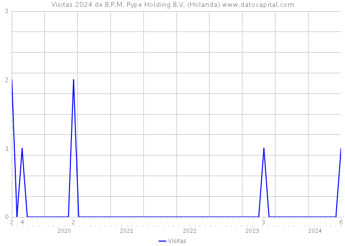 Visitas 2024 de B.P.M. Pype Holding B.V. (Holanda) 