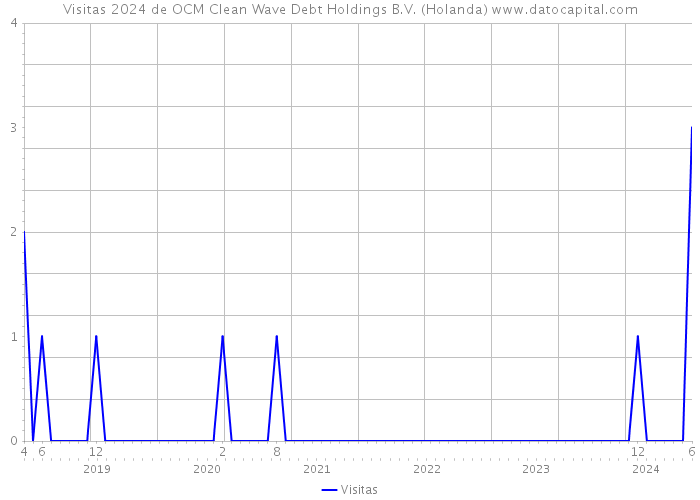 Visitas 2024 de OCM Clean Wave Debt Holdings B.V. (Holanda) 