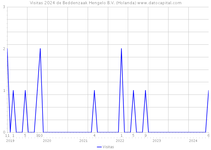 Visitas 2024 de Beddenzaak Hengelo B.V. (Holanda) 