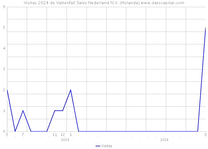 Visitas 2024 de Vattenfall Sales Nederland N.V. (Holanda) 