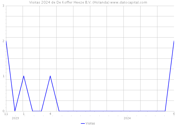 Visitas 2024 de De Koffer Heeze B.V. (Holanda) 