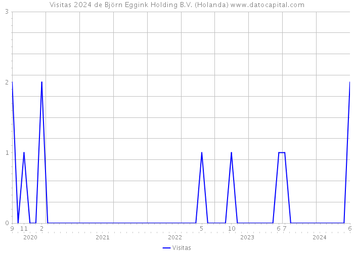 Visitas 2024 de Björn Eggink Holding B.V. (Holanda) 