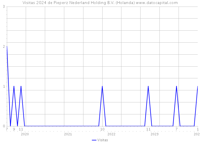 Visitas 2024 de Pieperz Nederland Holding B.V. (Holanda) 