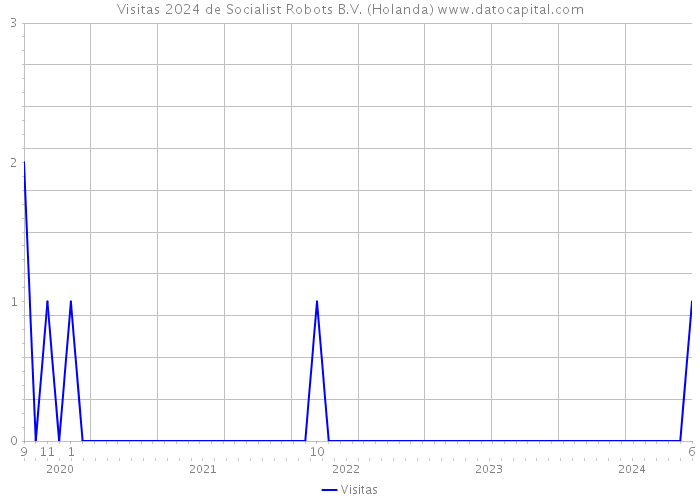 Visitas 2024 de Socialist Robots B.V. (Holanda) 